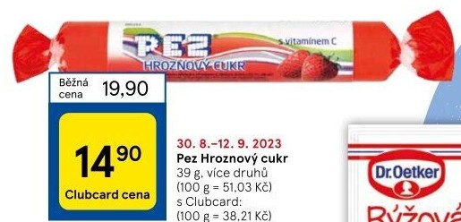 Bonbony z hroznového cukru PEZ