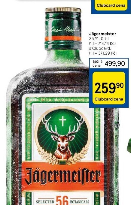 Bylinný likér Jägermeister