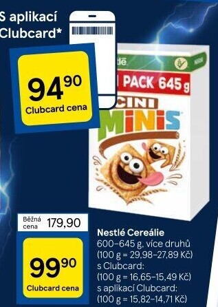 Cereálie Nestlé