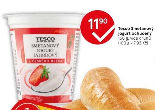 Jogurt ochucený Tesco