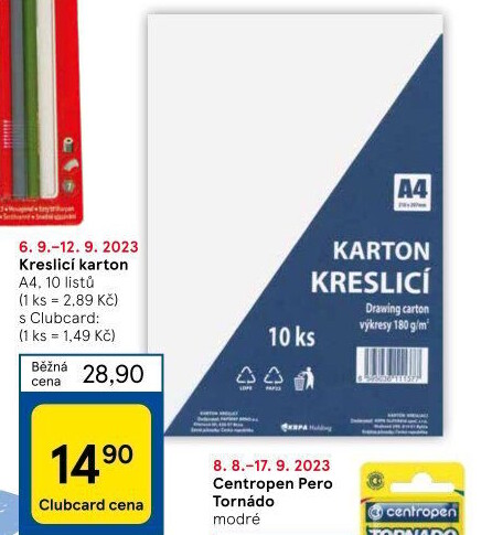 Kreslicí karton A4