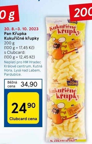 Kukuřičné křupky bez lepku Rej