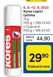 Lepidlo tyčinka Kores