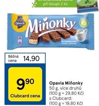 Oplatky Miňonky Opavia