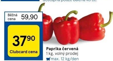 Paprika červená