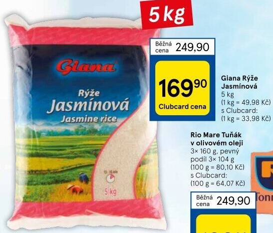 Rýže jasmínová Giana