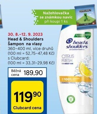 Šampon proti lupům Head&amp