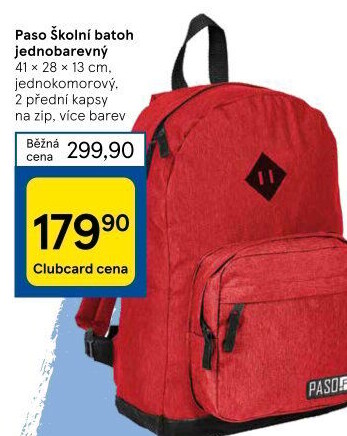 Školní batoh Paso