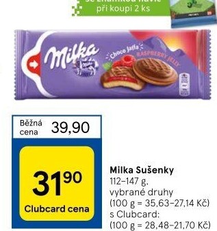 Sušenky Milka