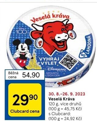 Sýr tavený Veselá kráva