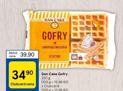 Vafle Gofry Dan Cake