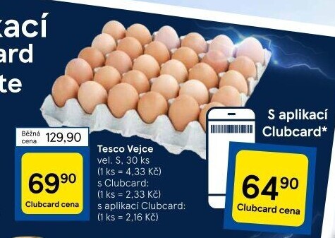 Vejce S Tesco