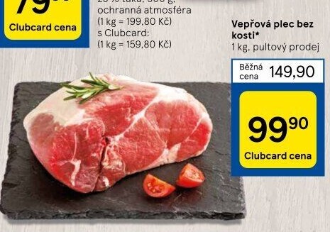 Vepřová plec bez kosti