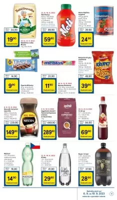 akční leták Tesco 6.9.2023-12.9.2023