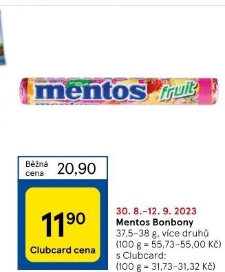 Bonbony Mentos