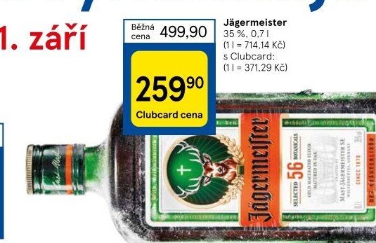 Bylinný likér Jägermeister