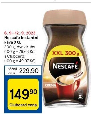 Instantní kávy Nescafé