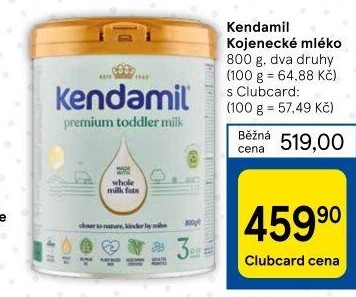 Kojenecká výživa Kendamil