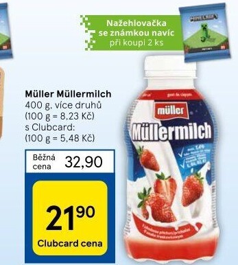 Nápoj mléčný Müllermilch Müller