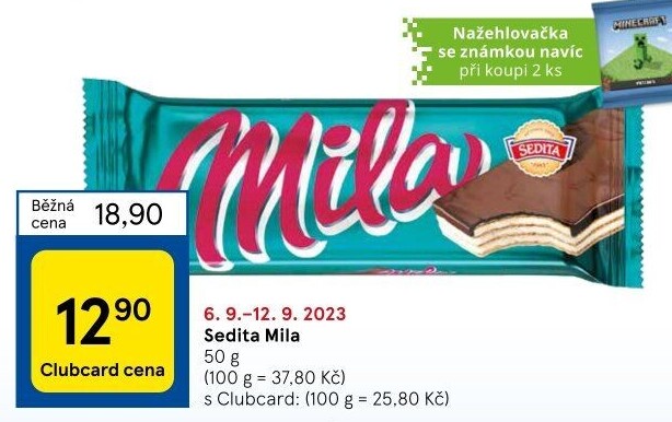 Oplatky Mila Sedita