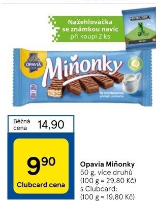 Oplatky Miňonky Opavia