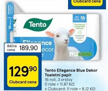 Toaletní papír 3vrstvý Tento