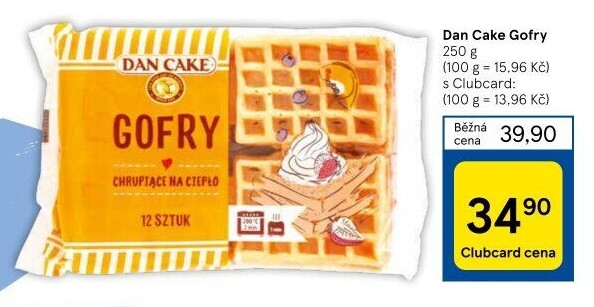 Vafle Gofry Dan Cake