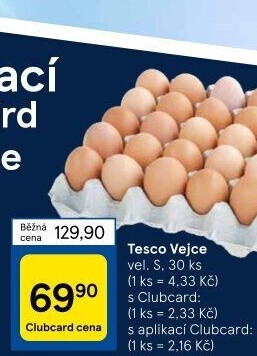 Vejce S Tesco