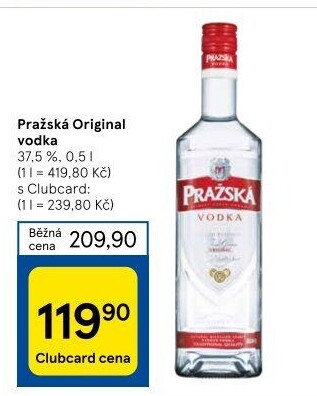 Vodka Pražská