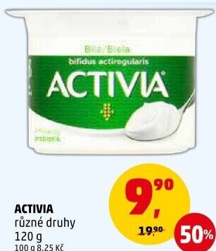 Bílý jogurt Activia Danone