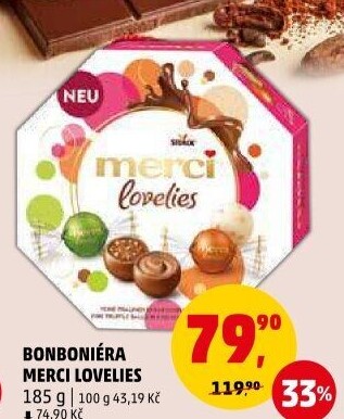 Bonboniéra Lovelies Merci