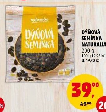 Dýňová semínka Naturalia