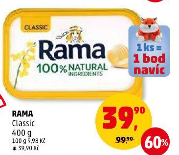 Margarín Classic Rama