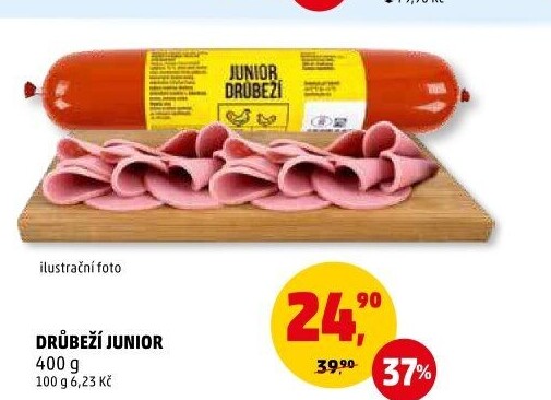 Salám drůbeží Junior