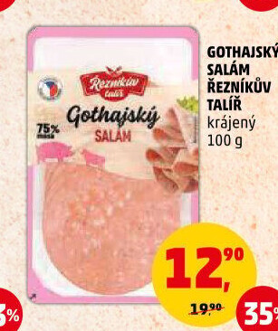 Salám Gothaj Řezníkův talíř