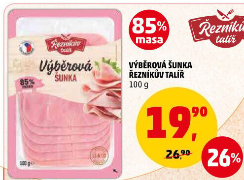 Šunka výběrová Řezníkův talíř