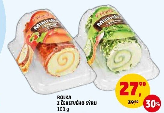 Sýr čerstvý rolka Primello