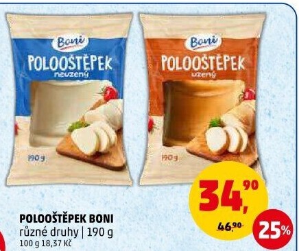 Sýr Polooštěpek Boni