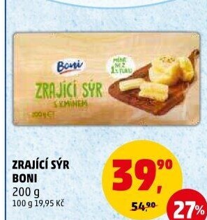 Sýr zrající s kmínem Boni
