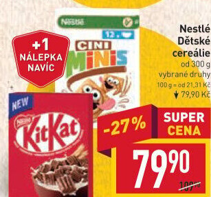 Cereálie Nestlé