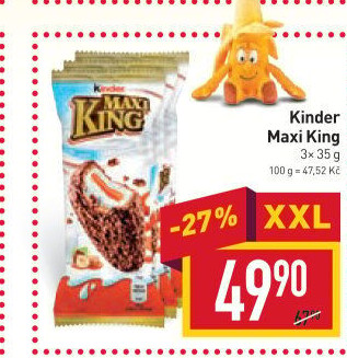 Dezert Maxi King Kinder