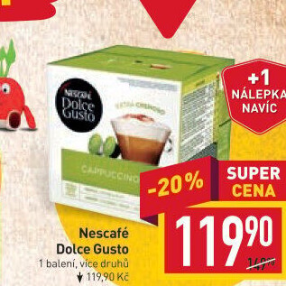 Kapsle Dolce Gusto Nescafé