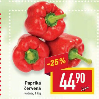 Paprika červená
