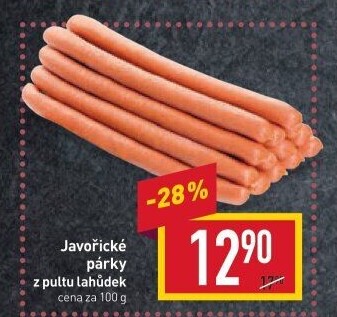 Párky javořické