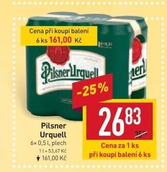 Pivo Pilsner Urquell