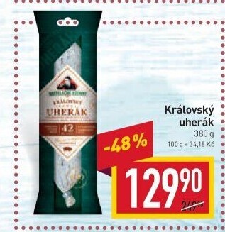 Salám Uherák královský Kostelecké uzeniny