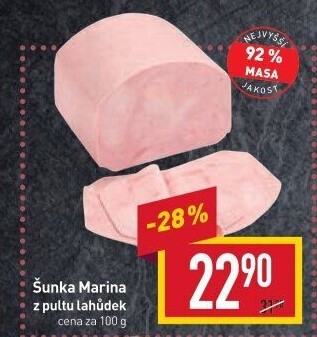 Šunka Marina nejvyšší jakosti