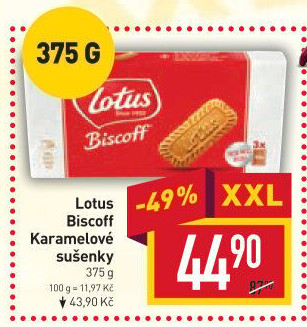 Sušenky Biscoff Lotus