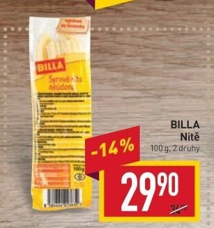 Sýrové nitě Billa