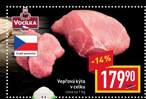 Vepřová kýta Vocílka